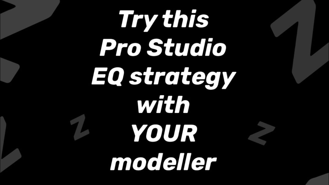 Deep Dive 2.4: Pro studio EQ trick for modellers | feat. BOSS GT1000