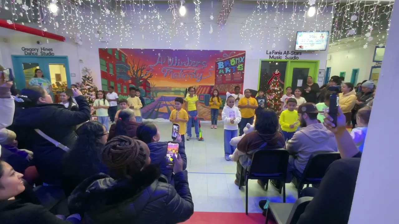 Bronx Arts Elementary: “A Winter’s Melody” – 2nd Grade Music Performance