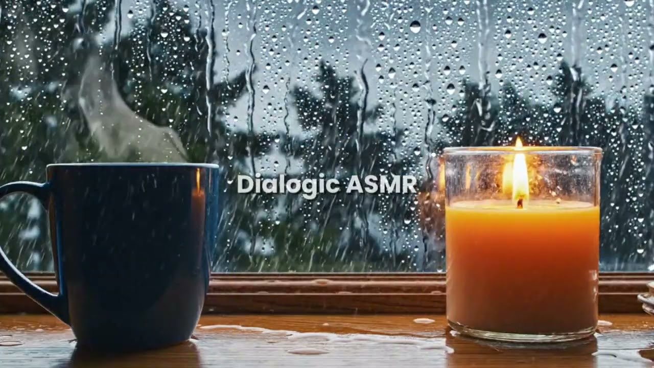 Rainy Day Coffee: Cozy Ambience & Stress Relief (No Music)