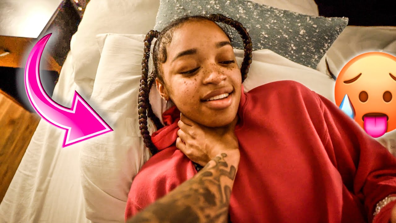 Randomly GRABBING Her NECK 🤯🥵 *GONE WRONG*