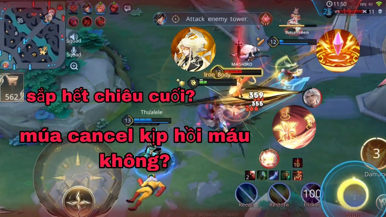 Highlight Cancel Animation Florentino|Liên Quân Mobile🤺🤺