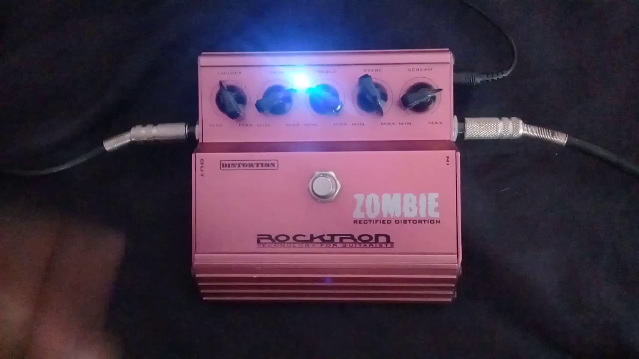 Rocktron zombie Rectified distortion metal demo