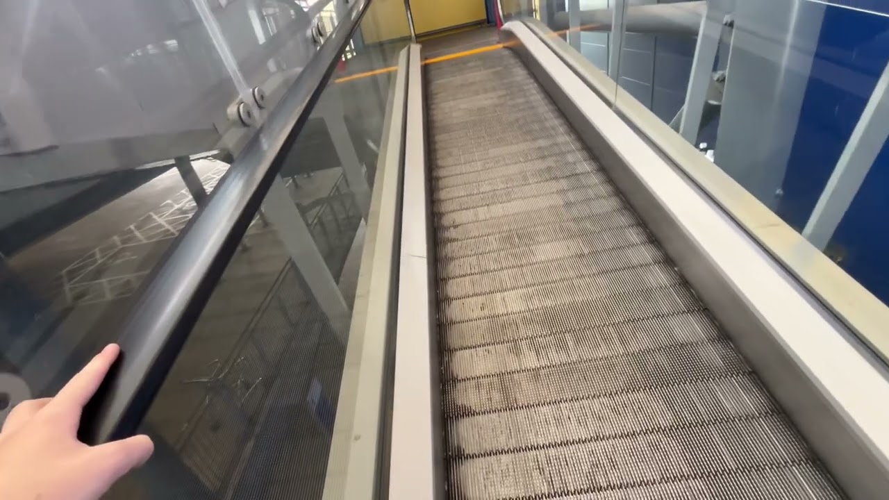 The car park Schindler travelators at Ikea Southampton