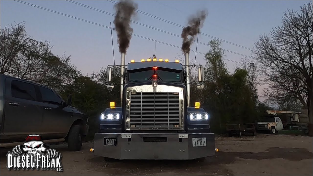 Установив регулируемую силовую проводку CAT, Kenworth наконец-то приступил к перевозке угля.