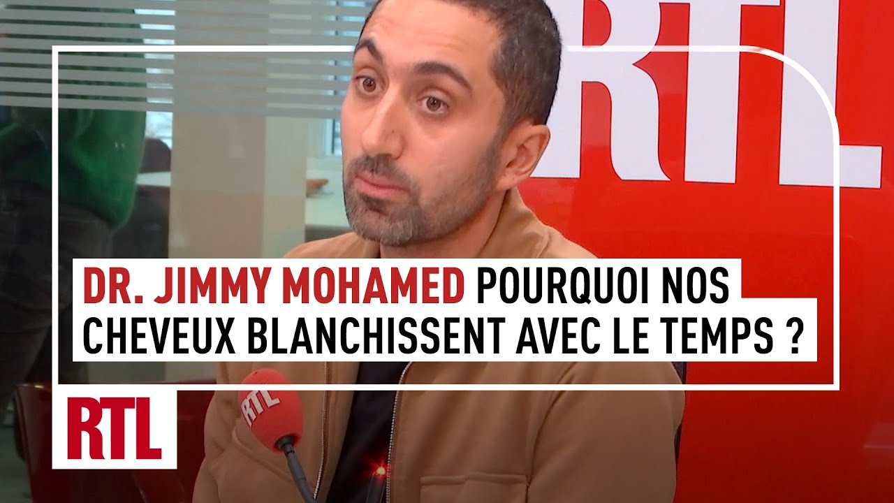 Dr. Jimmy Mohamed : Pourquoi nos cheveux blanchissent avec le temps ?