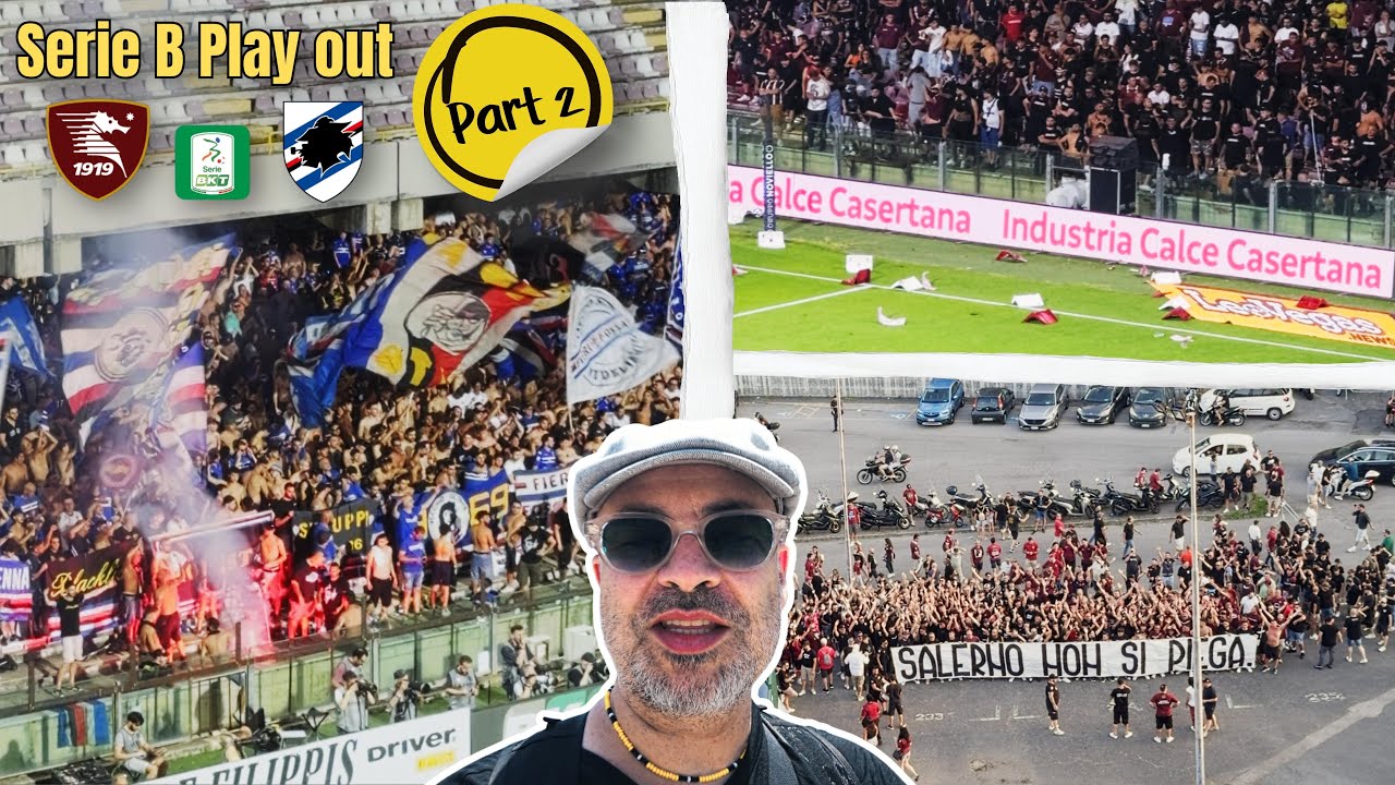 Chaos in Salerno: Sampdoria Survive as Salernitana Fans Stop the Match | Serie B Playout Madness 🇮🇹