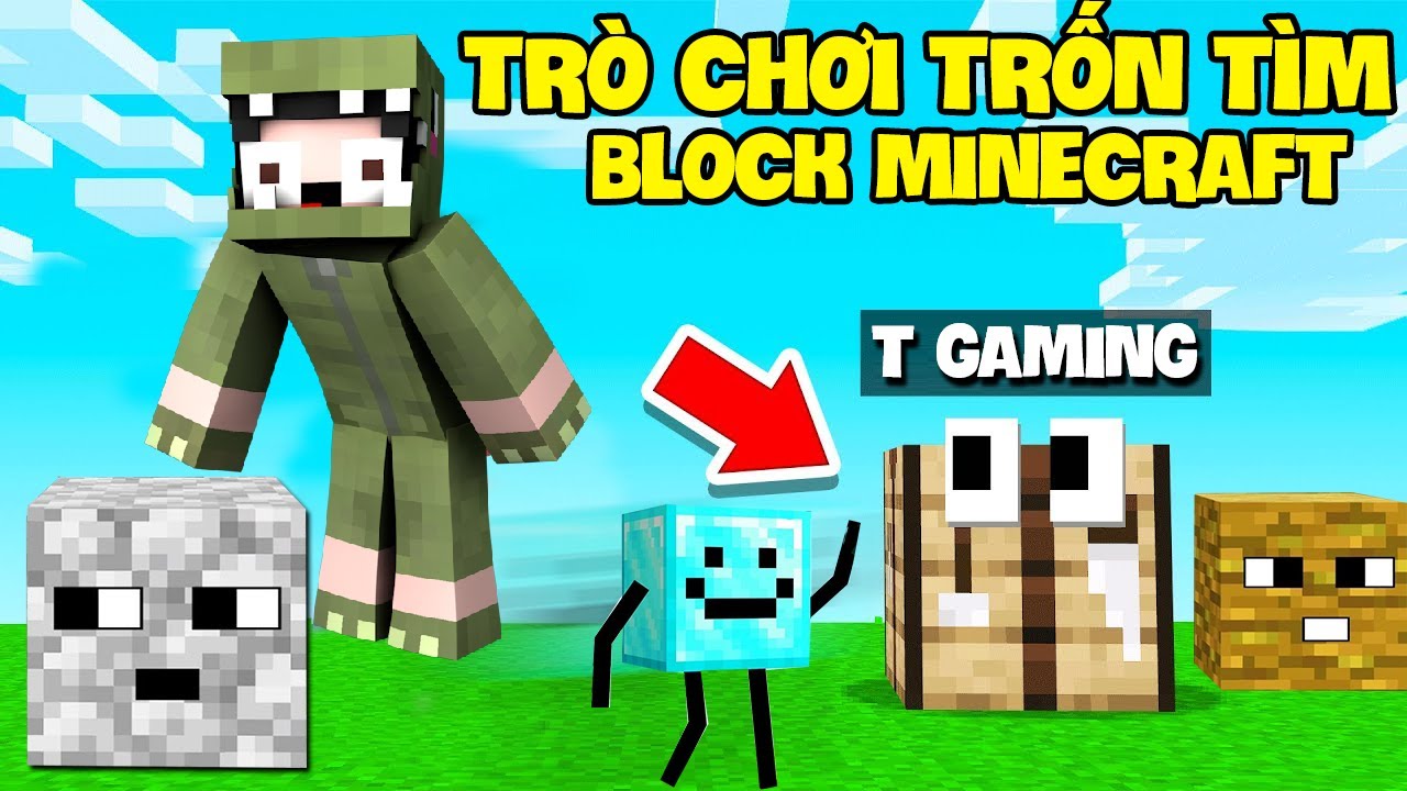 MINI GAME : TRÒ CHƠI TRỐN TÌM ** NOOB BIẾN THÀNH BLOCK VÔ HÌNH ??