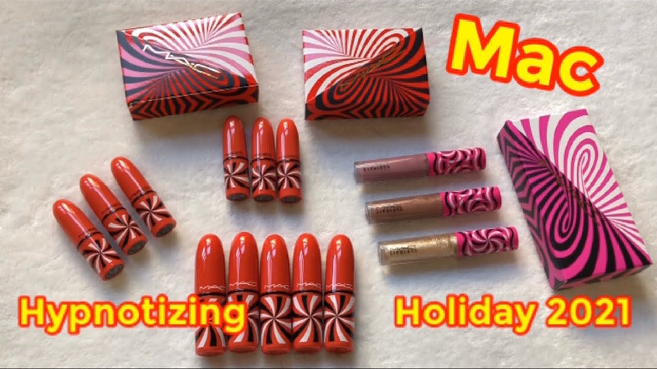 MAC Hypnotizing Holiday 2021 | Lip Swatches