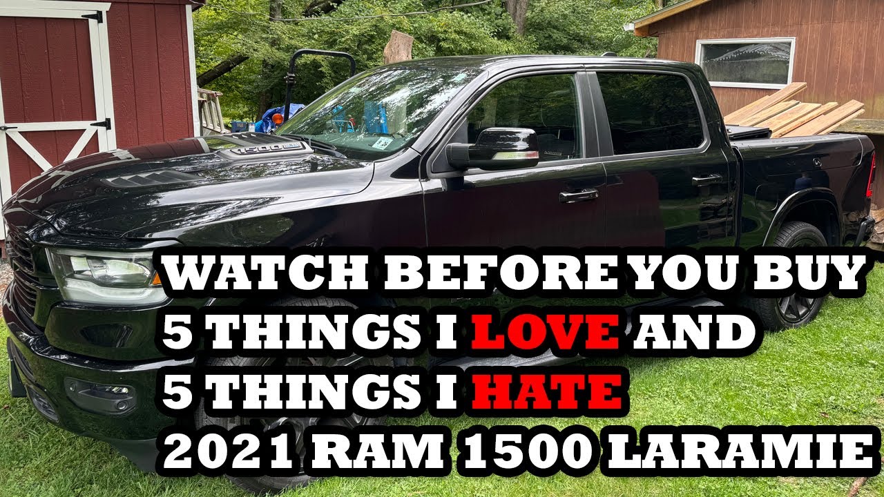 5 вещей, которые я обожаю и ненавижу в моём RAM 1500 2021 года! Посмотрите перед покупкой!