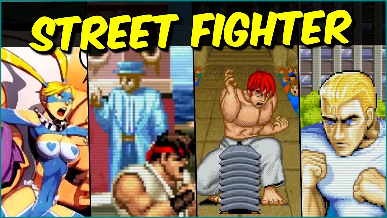 50 Min de Fatos, Segredos e Curiosidades sobre STREET FIGHTER games, série e anime
