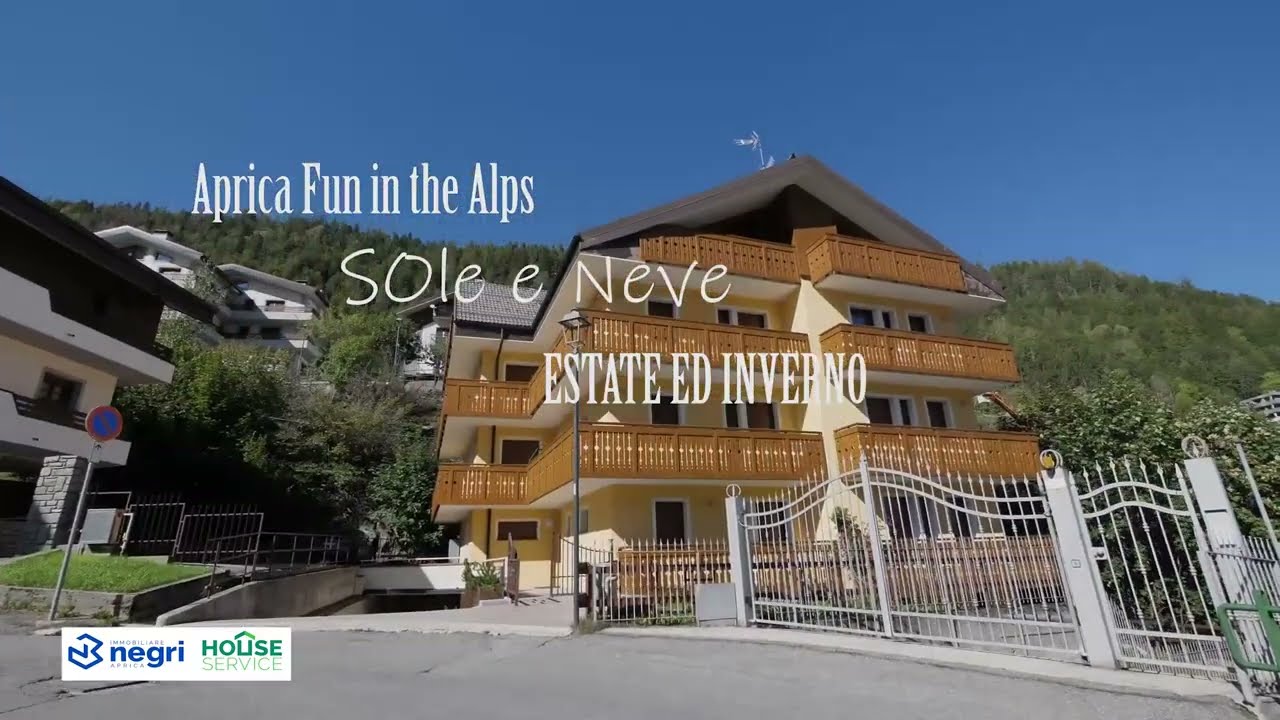 Aprica appartamento super panoramico in vendita