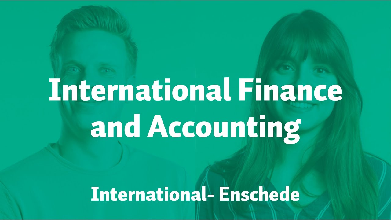 International Finance and Accounting | Saxion University of Applied Sciences