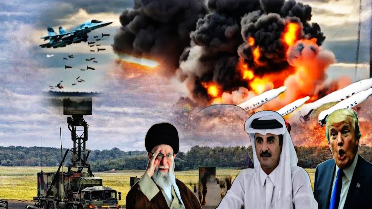 Daawo Dagaalkii iran&Mareykanka oo bilowday iran oo Duqaysay Imaraadka,Qadar,Baxreyn.