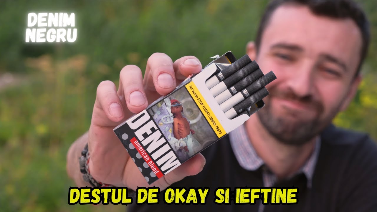 Ai Vazut Ce Bine Arata Filtrele Astea? DENIM NEGRU - Ditamai Strujenii, Bagi 2 Cafele la o Tigara