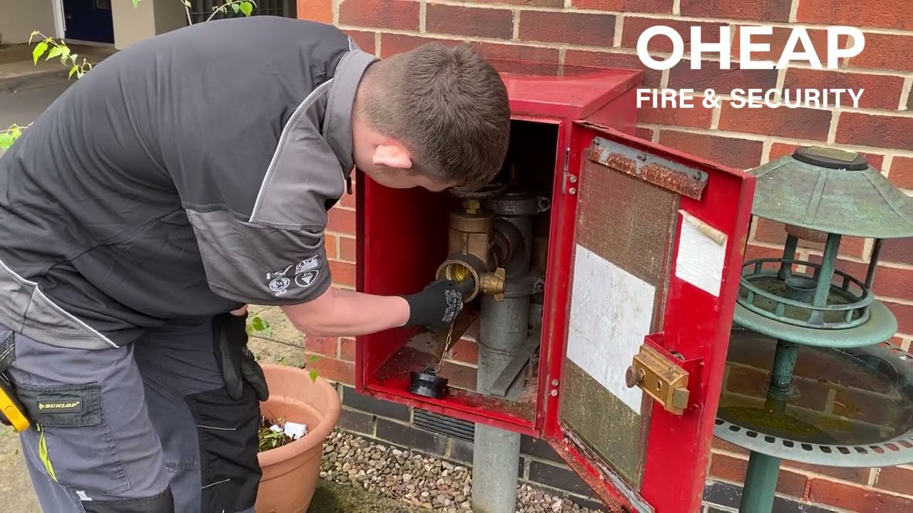 Servicing a Dry Riser | OHEAP Fire & Security