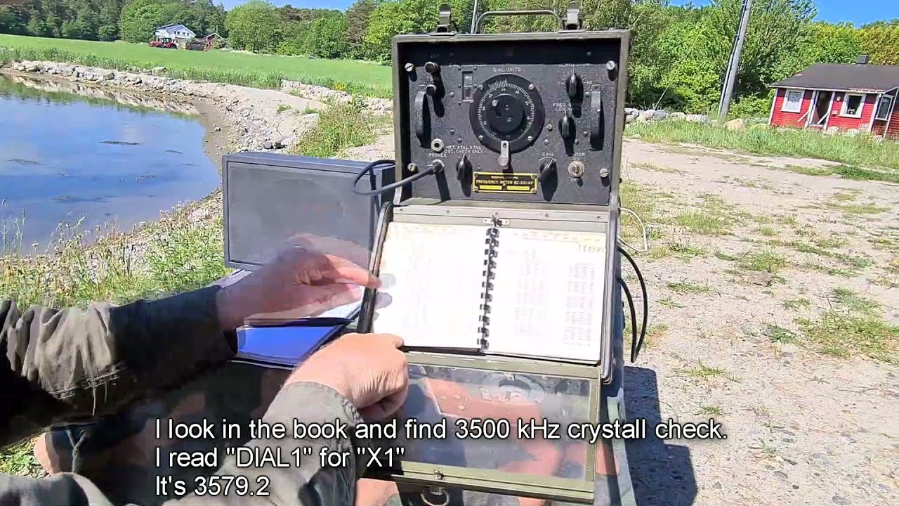 How to use BC221 Frequency Meter.