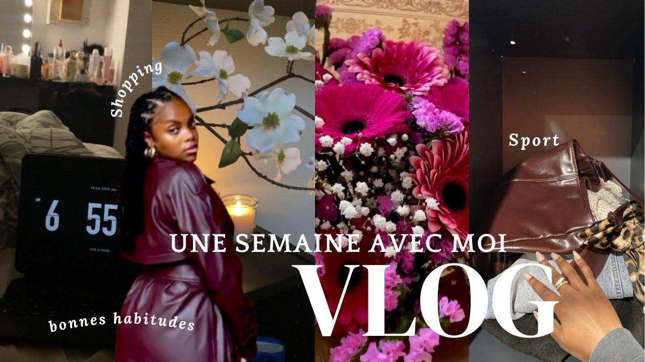 UNE SEMAINE AVEC MOI ! | on sort de sa zone de confort 🛍️💅🏾