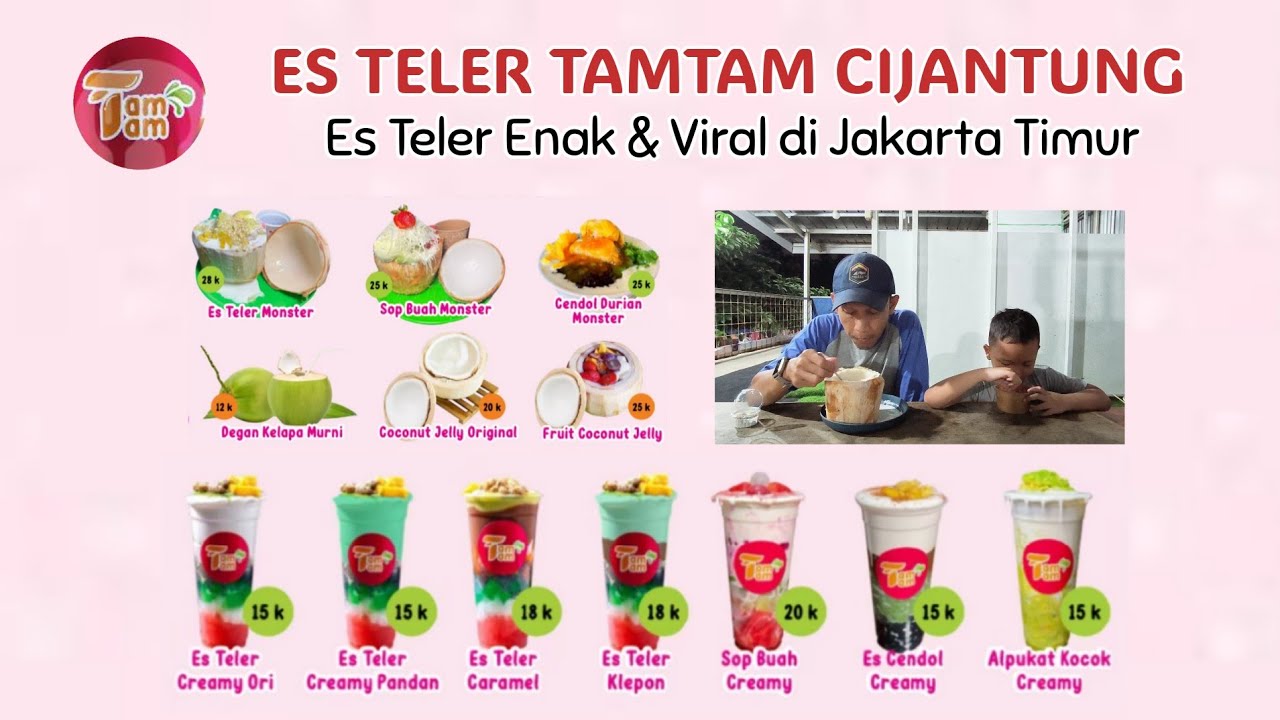 Es Teler Tamtam || Es teler viral dan enak di Cijantung