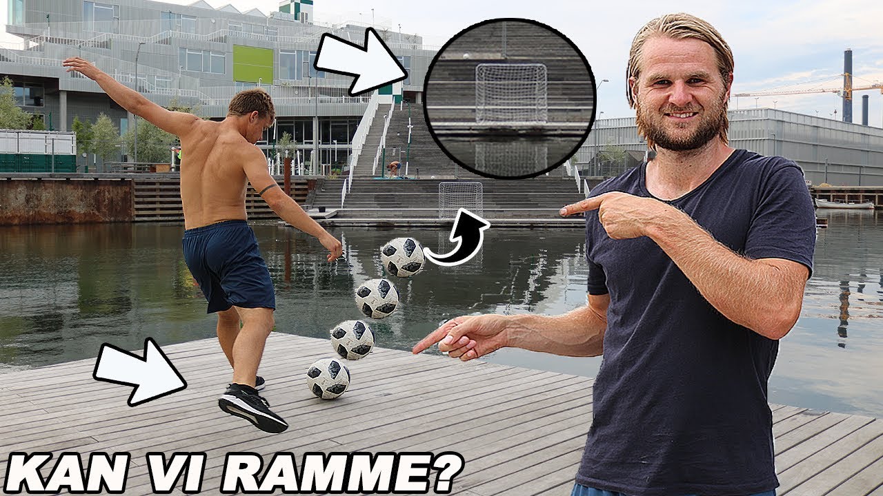 FODBOLD CHALLENGE OVER VANDET!