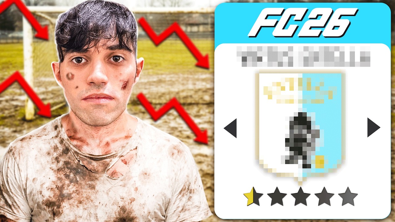 RICOSTRUISCO LA SQUADRA ITALIANA PIÙ POVERA fino ALLA VITTORIA della CHAMPIONS LEAGUE!  