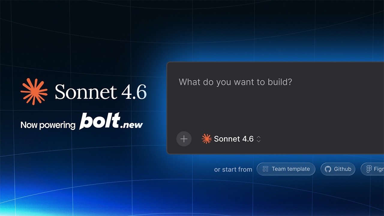 Claude Sonnet 4.6 Just Landed in Bolt.new