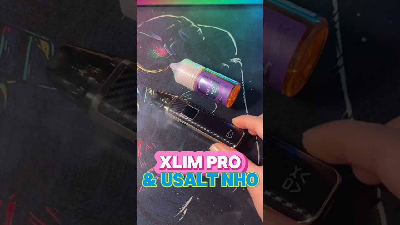 XLIM PRO & USALT NHO 😝😝 #reivew #unbox #juice #trainghiem #short