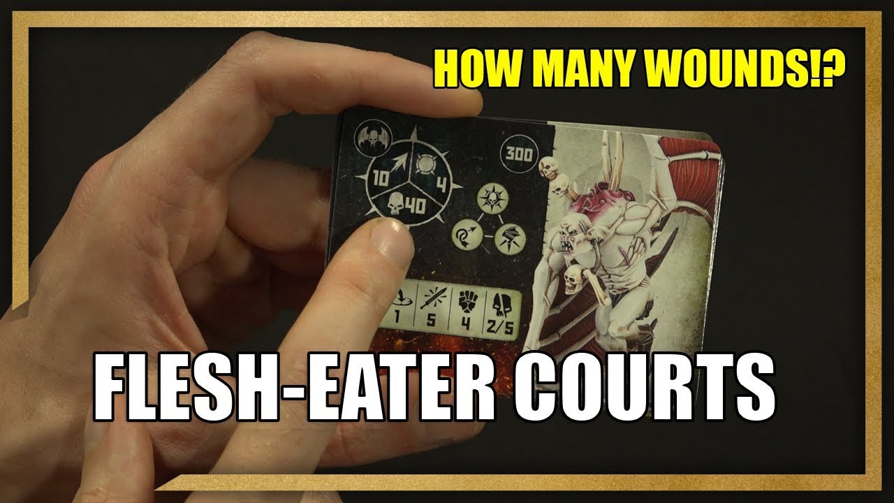 HOW MANY WOUNDS?! WarCry: Flesh-eater Courts UNBOXING