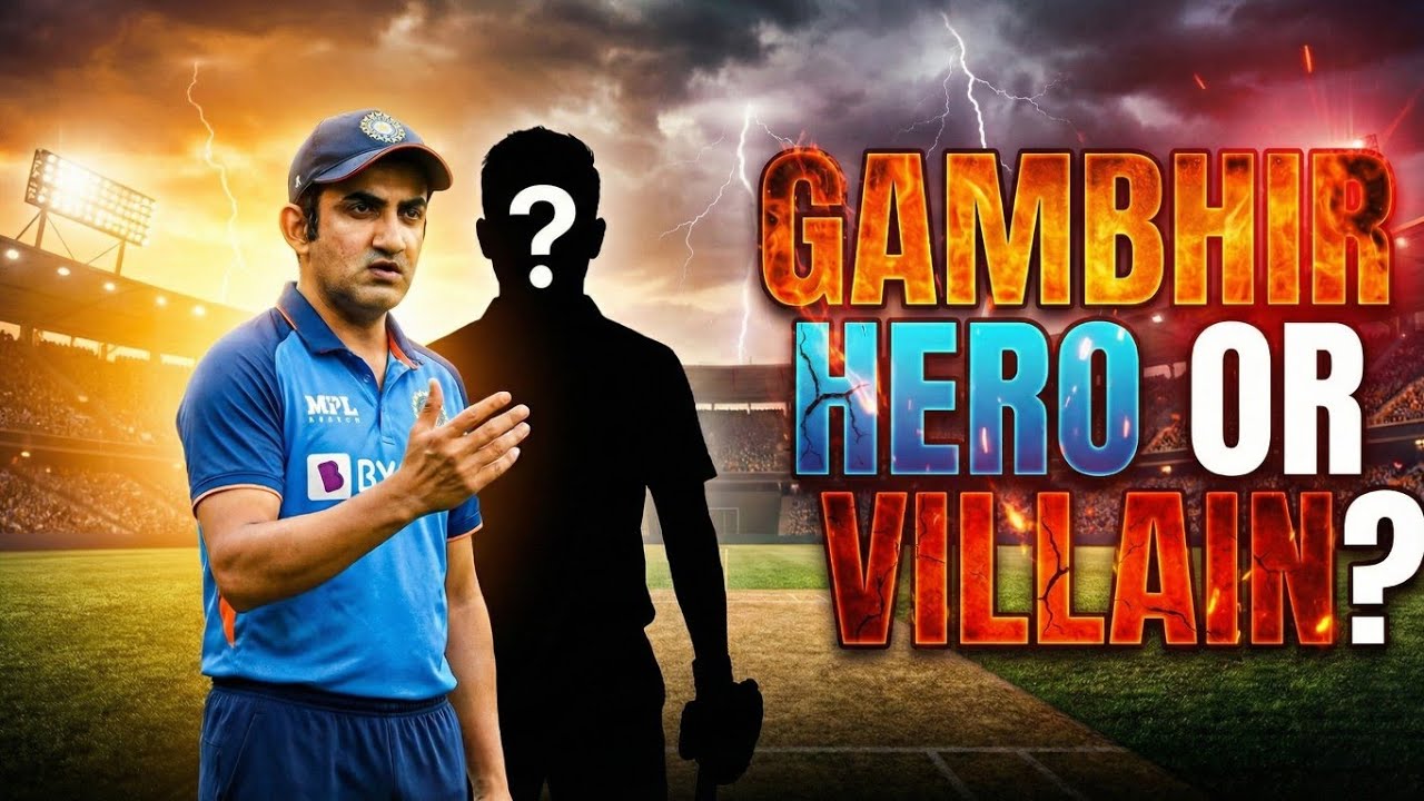 Gautam Gambhir - Hero or Villian ? || ICC T20 WORLD CUP SQUAD || The Cricket Whisperers 
