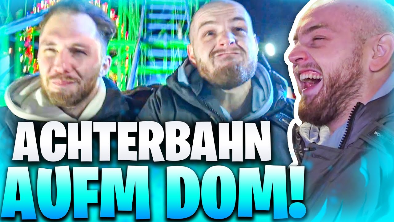 🤣😨LOOPINGS, AUTOMATEN, ACHTERBAHN aufm HAMBURGER DOM | IRL Stream mit Adam!