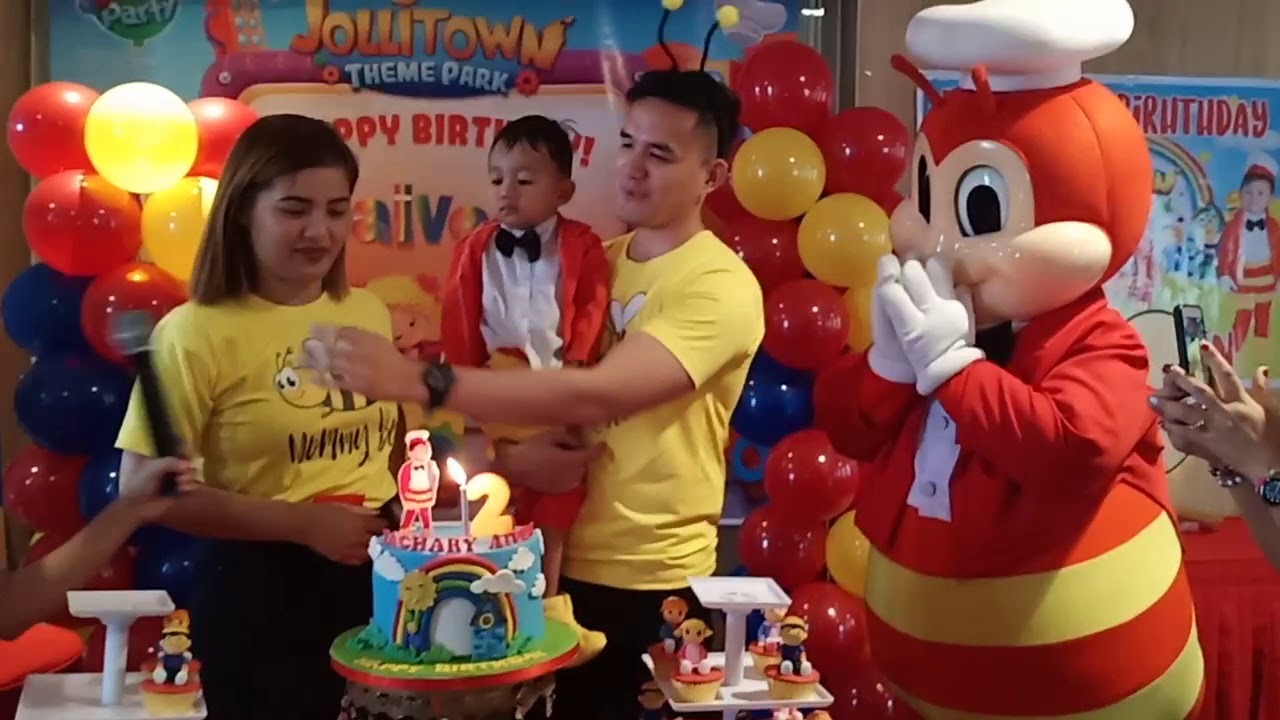 AIVEN'S JOLLIBEE BIRTHDAY PARTY | AIVEN'S CHANNEL
