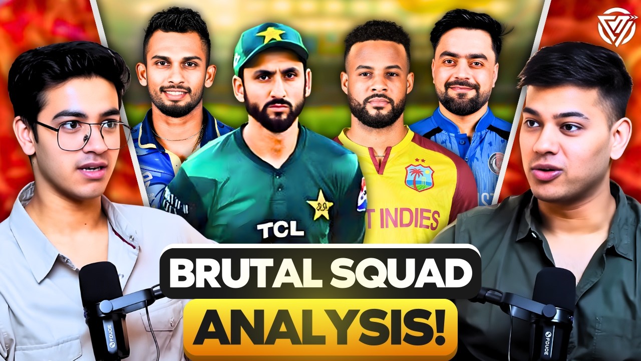T20 WC 2026 Squad Ratings - Asian Countries STRONGER Than SENA Finally?