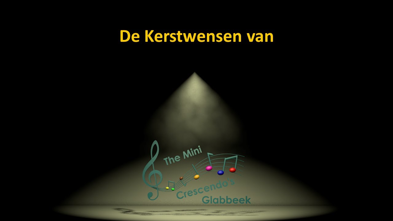 Nieuwjaarsbrief van The Mini Crescendo's Glabbeek