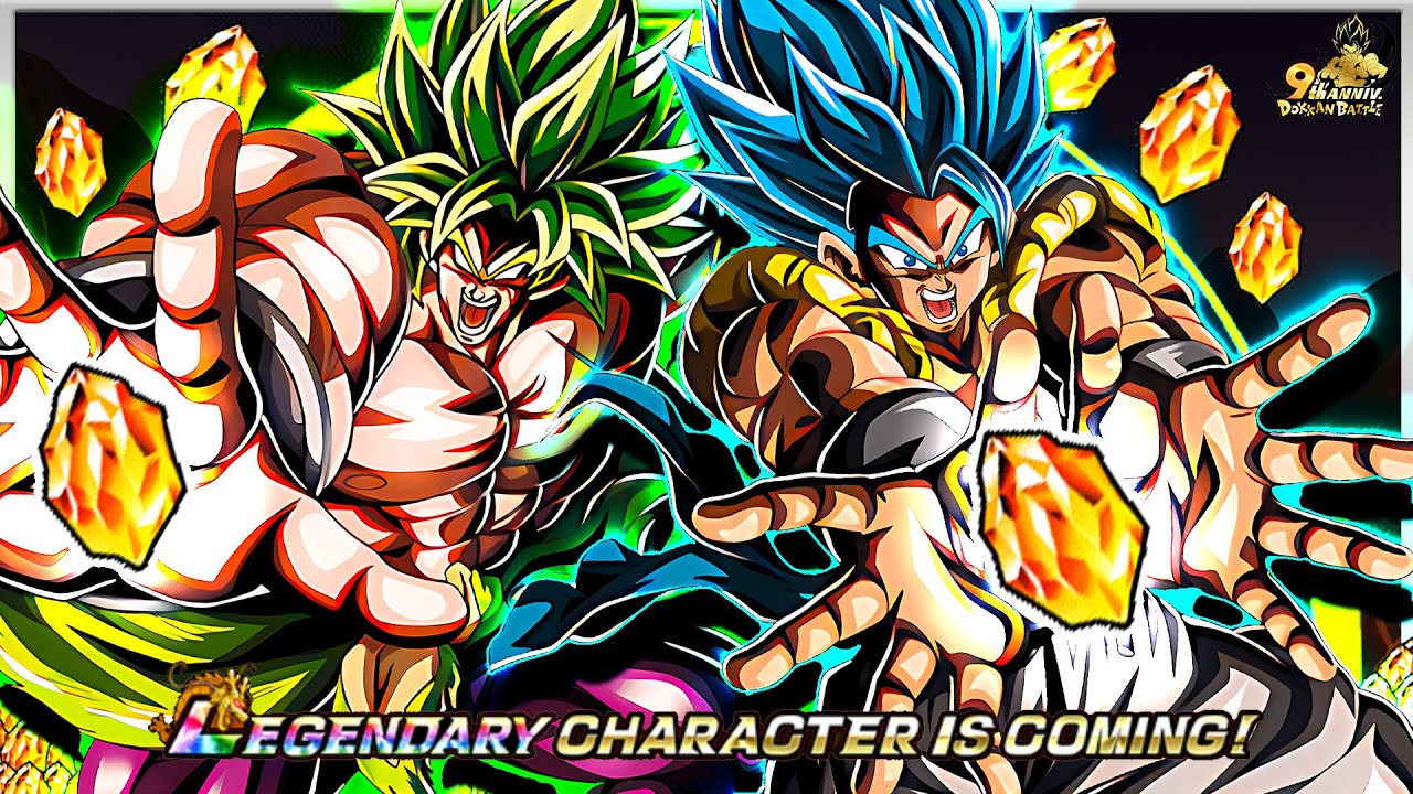 ANNIVERSARY SHAFT AGAIN?! 1000 STONES 9TH ANNIVERSARY LR GOGETA BLUE & BROLY SUMMONS [Dokkan Battle]