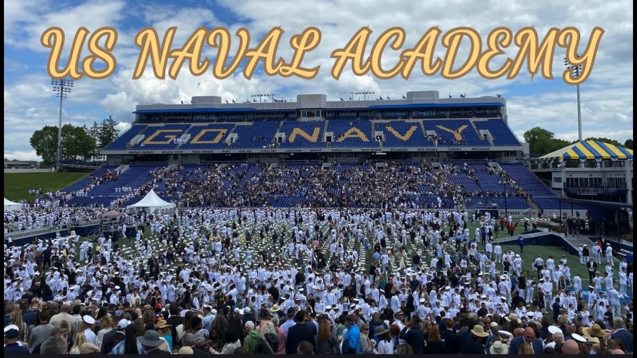 Attending The Graduation And Commissioning Ceremony At The US Naval Academy