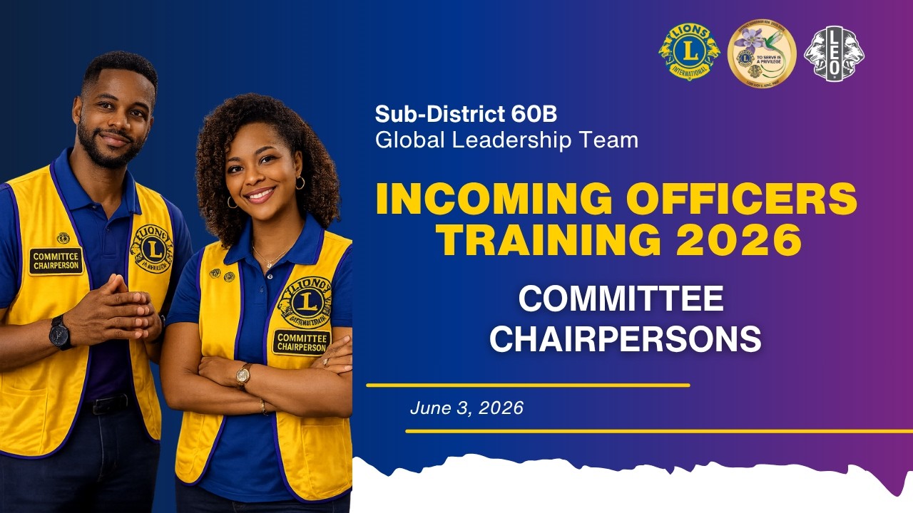 Effective Committee Leadership: Incoming Officers Training for Committee Chairpersons