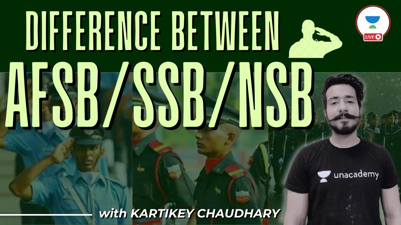 What is the difference between SSB, AFSB, NSB? | SSB vs AFSB vs NSB | Kartikey Chaudhary