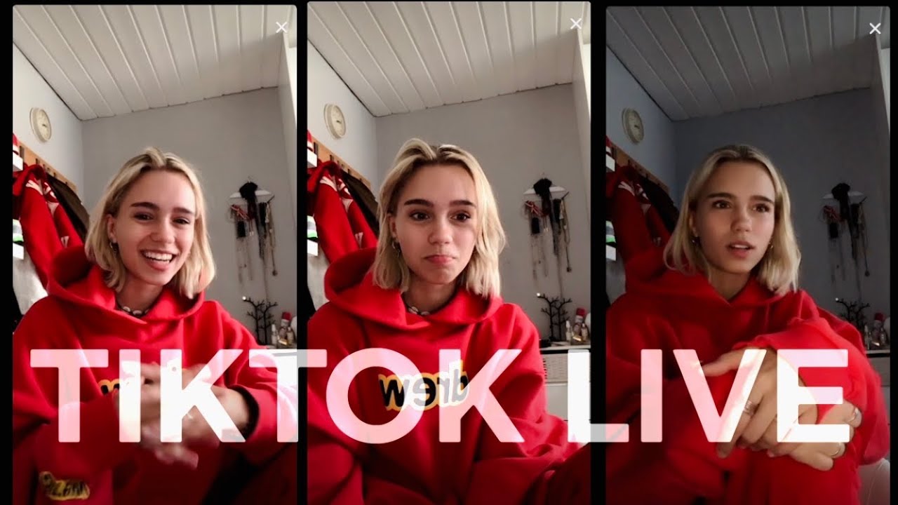 Lena Mantler TikTok Live April 6 2021