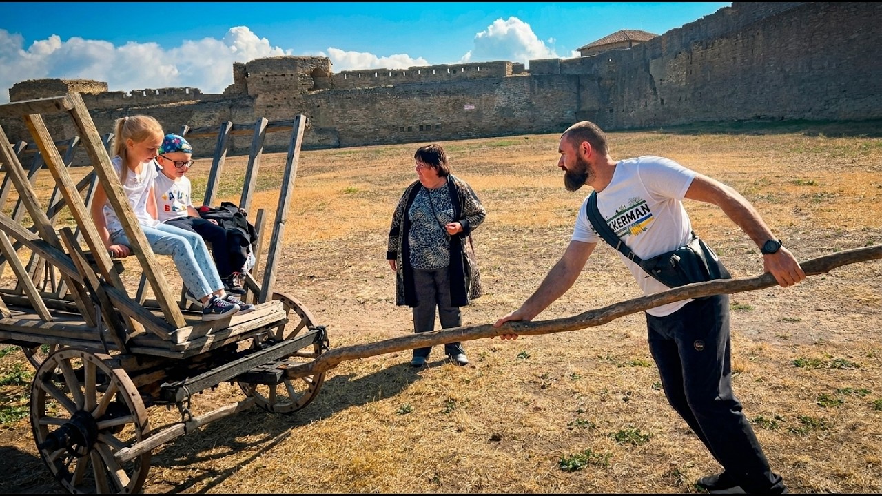 Explore Europe’s Largest Medieval Fortress: A Family Adventure in Ukraine!