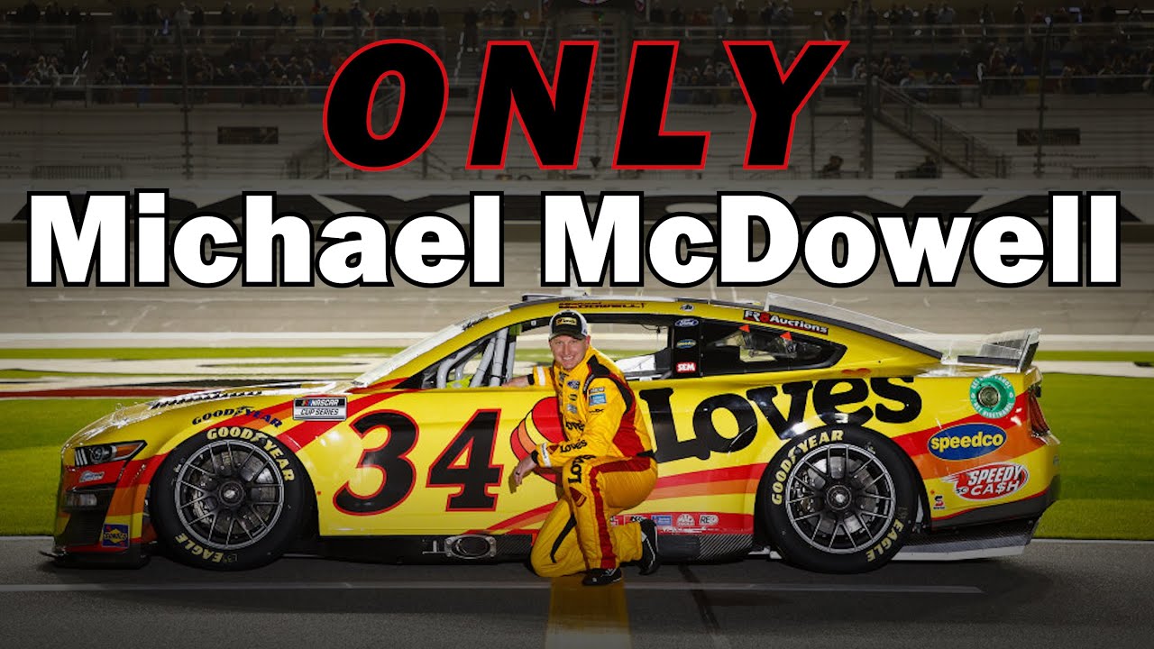 The 2021 Daytona 500, but only Michael McDowell...