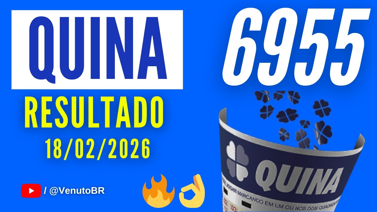 🍀 RESULTADO QUINA 6955