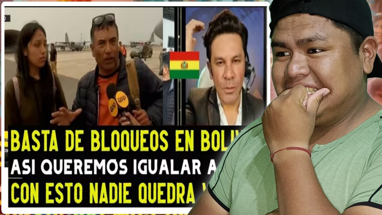 BOLIVIANO REACCIONA A PRENSA BOLIVIANA ENFUERECIDA POR BLOQUEOS QUE PERJUDICAN SU TURISMO