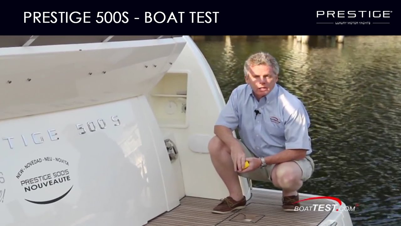PRESTIGE 500S - Motoryacht Features - by BoatTest