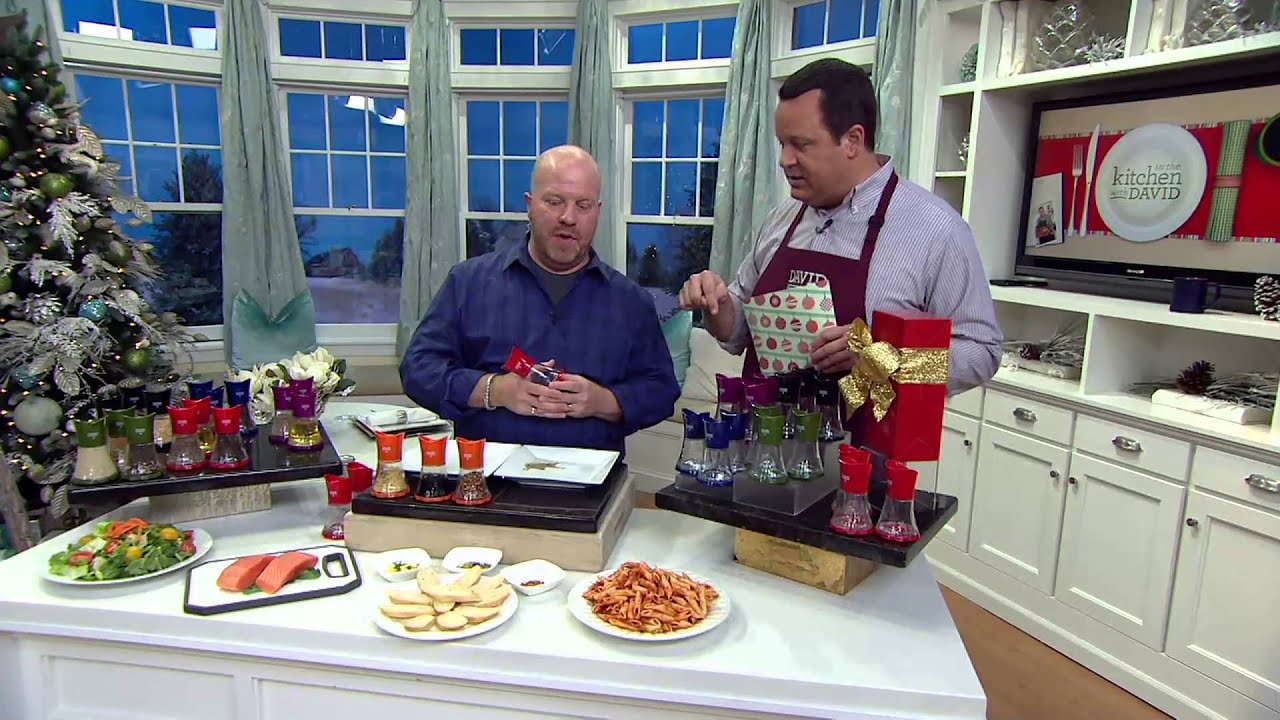 Kuhn Rikon S/2 Grinders & Cruet w/ Gift Box on QVC