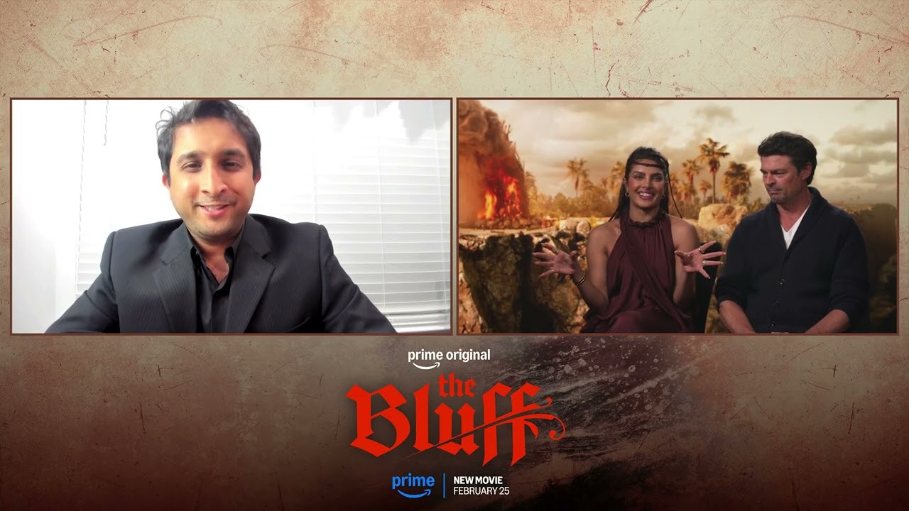 Priyanka Chopra Jonas & Karl Urban Talk Dangers Of THE BLUFF, Swordfighting, & A Violent Love Story