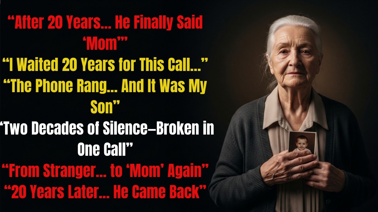 After 20 Years Apart, He Finally Called Me Mom