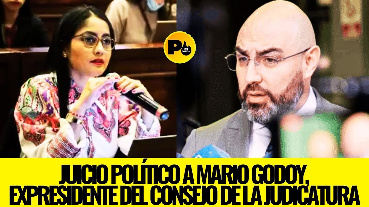 Juicio Político a Mario Godoy, expresidente del Consejo de la Judicatura
