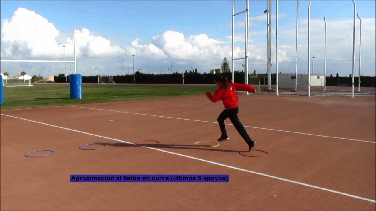 EJERCICIOS ASIMILACIÓN SALTO ALTURA: FASE CARRERA APROXIMACIÓN