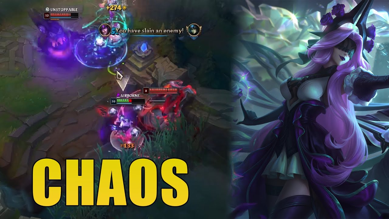 Syndra but its EXTREMELY messy