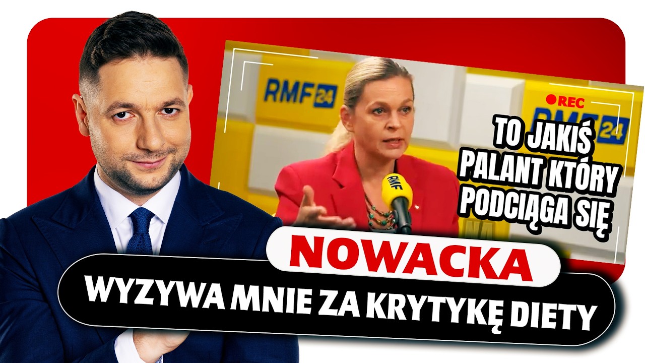 SKRYTYKOWAŁEM DIETĘ PLANETARNĄ - NOWACKA NAZYWA MNIE PALANTEM