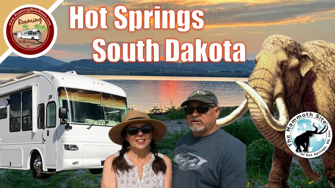 Hot Springs SD, Gateway to the Black Hills | The Mammoth Site Fossils | Angostura Lake State Park